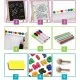 Tabla educationala cu doua fete si accesorii Ricokids RK-802, 78 x 44 x 29 cm, Natur Tabla educationala cu doua fete si accesorii Ricokids RK-802, 78 x 44 x 29 cm, Natur