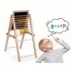 Tabla educationala cu doua fete si accesorii Ricokids RK-803, 66 x 45 x 32 cm, Natur Tabla educationala cu doua fete si accesorii Ricokids RK-803, 66 x 45 x 32 cm, Natur