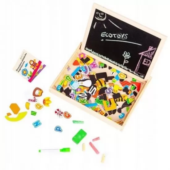 Tabla educationala cu magnet Ecotoys Tabla educationala cu magnet Ecotoys