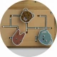 Tabla educationala din lemn cu diverse activitati, 32.5 x 24 cm, Nukido Tabla educationala din lemn cu diverse activitati, 32.5 x 24 cm, Nukido