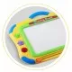 Tabla magnetica pentru desenat cu accesorii incluse Ricokids 772101 - Galben Tabla magnetica pentru desenat cu accesorii incluse Ricokids 772101 - Galben