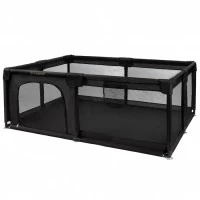 Tarc de joaca pentru copii 120 x 180 cm Kidwell Fanko Negru