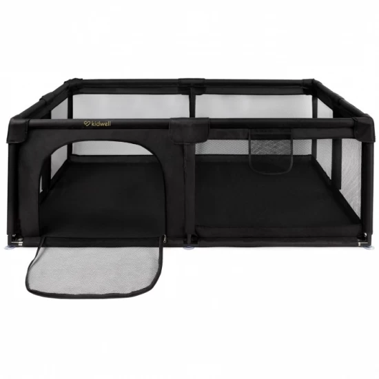 Tarc de joaca pentru copii 120 x 180 cm Kidwell Fanko Negru