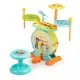 Tobe, pian si microfon pentru karaoke 2 in 1 cu LED Ecotoys Tobe, pian si microfon pentru karaoke 2 in 1 cu LED Ecotoys