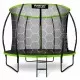 Trambulina de gradina cu plasa interioara, stalpi si scara 252 cm (8FT) Neo-Sport NS-08C221 - Verde Trambulina de gradina cu plasa interioara, stalpi si scara 252 cm (8FT) Neo-Sport NS-08C221 - Verde