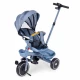 Tricicleta 2 in 1 pentru copii, scaun rotativ 360°, roti din spuma EVA, Ecotoys WQL-066-18 - Albastru Tricicleta 2 in 1 pentru copii, scaun rotativ 360°, roti din spuma EVA, Ecotoys WQL-066-18 - Albastru