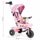 Tricicleta 2 in 1 pentru copii, scaun rotativ 360°, roti din spuma EVA, Ecotoys WQL-066-18 - Roz Tricicleta 2 in 1 pentru copii, scaun rotativ 360°, roti din spuma EVA, Ecotoys WQL-066-18 - Roz