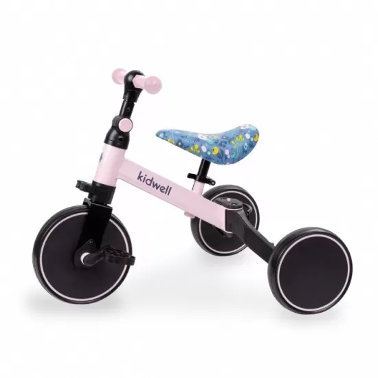 Tricicleta cu pedale 3 in 1 Kidwell Pico Flower Tricicleta cu pedale 3 in 1 Kidwell Pico Flower