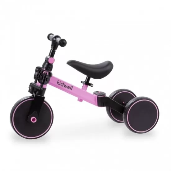 Tricicleta cu pedale 3 in 1 Kidwell Pico Pink