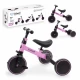 Tricicleta cu pedale 3 in 1 Kidwell Pico Pink Rose