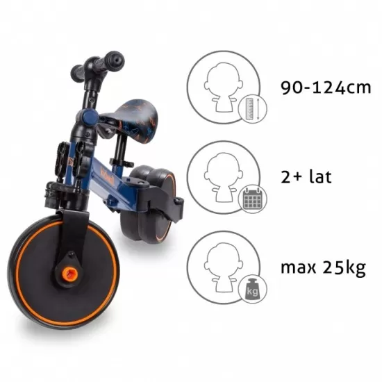 Tricicleta cu pedale 3 in 1 Kidwell Pico Plane