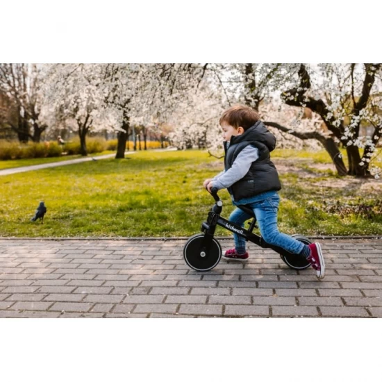 Tricicleta cu pedale 3 in 1 Kidwell Pico Total Black