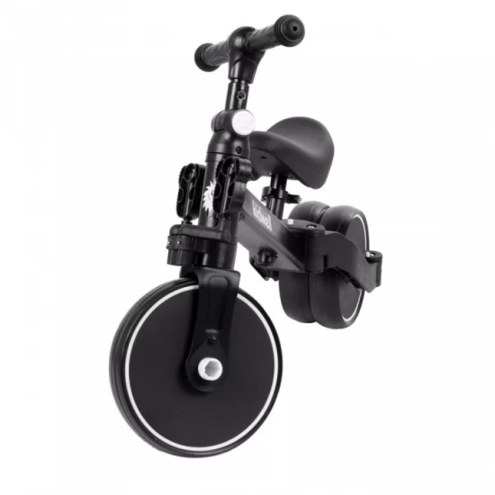 Tricicleta cu pedale 3 in 1 Kidwell Pico Total Black