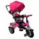 Tricicleta cu pedale 3 in 1 R-Sport T3 - Roz Tricicleta cu pedale 3 in 1 R-Sport T3 - Roz