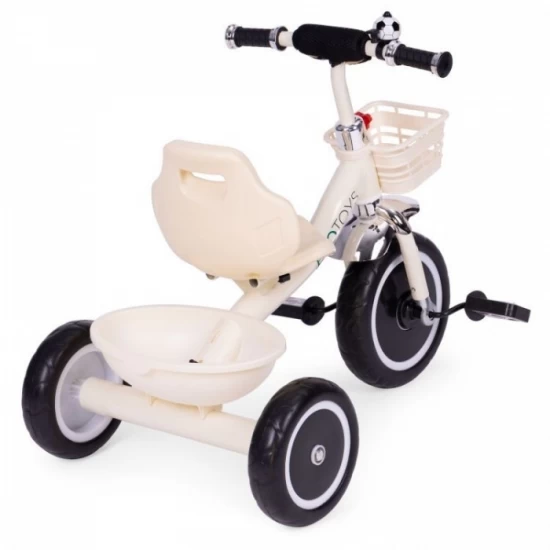 Tricicleta cu pedale pentru copii, roti din spuma EVA, Ecotoys WQL-1999 - Bej Tricicleta cu pedale pentru copii, roti din spuma EVA, Ecotoys WQL-1999 - Bej