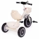 Tricicleta cu pedale pentru copii, roti din spuma EVA, Ecotoys WQL-1999 - Bej Tricicleta cu pedale pentru copii, roti din spuma EVA, Ecotoys WQL-1999 - Bej