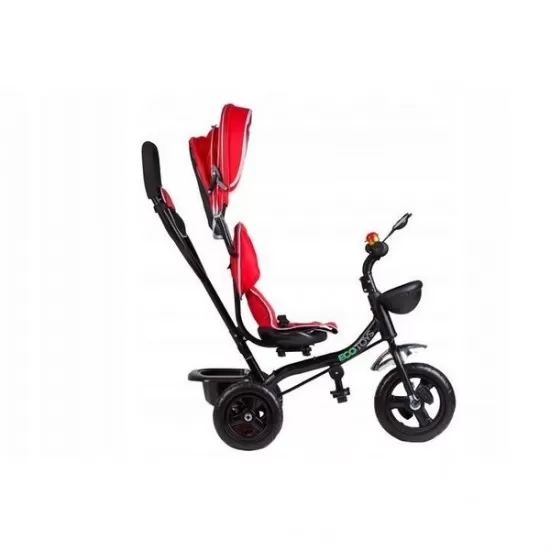 Tricicleta copii cu sezut rotativ Ecotoys JM-066-9 - Rosu Tricicleta copii cu sezut rotativ Ecotoys JM-066-9 - Rosu