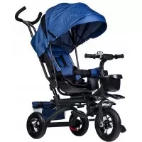 Tricicleta cu sezut rotativ Ecotoys JM-068-17 - Albastra
