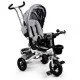 Tricicleta cu sezut rotativ Ecotoys JM-068-17 - Gri 