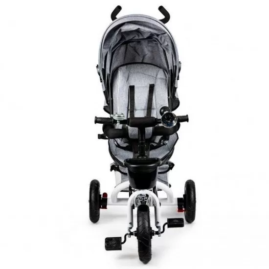 Tricicleta cu sezut rotativ Ecotoys JM-068-17 - Gri 