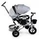 Tricicleta cu sezut rotativ Ecotoys JM-068-17 - Gri 