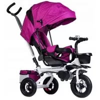 Tricicleta cu sezut rotativ Ecotoys JM-068-17 - Roz