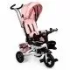 Tricicleta cu sezut rotativ Ecotoys JM-068-17 - Roz pudra