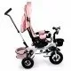 Tricicleta cu sezut rotativ Ecotoys JM-068-17 - Roz pudra