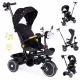 Tricicleta pentru copii, scaun rotativ 360°, roti din spuma EVA, Ecotoys WQL-186 - Negru Tricicleta pentru copii, scaun rotativ 360°, roti din spuma EVA, Ecotoys WQL-186 - Negru