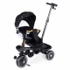 Tricicleta pentru copii, scaun rotativ 360°, roti din spuma EVA, Ecotoys WQL-186 - Negru Tricicleta pentru copii, scaun rotativ 360°, roti din spuma EVA, Ecotoys WQL-186 - Negru