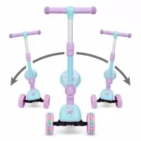 Trotineta 2 in 1 cu sezut Kidwell Rimba - Unicorn