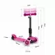Trotineta 3 in 1 cu roti cu LED Ricokids Buggy 765300 - Roz Trotineta 3 in 1 cu roti cu LED Ricokids Buggy 765300 - Roz