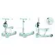 Trotineta 3 in 1 cu roti cu LED Ricokids Buggy 765301 - Mint Trotineta 3 in 1 cu roti cu LED Ricokids Buggy 765301 - Mint