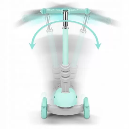 Trotineta 3 in 1 cu roti cu LED Ricokids Buggy 765301 - Mint Trotineta 3 in 1 cu roti cu LED Ricokids Buggy 765301 - Mint