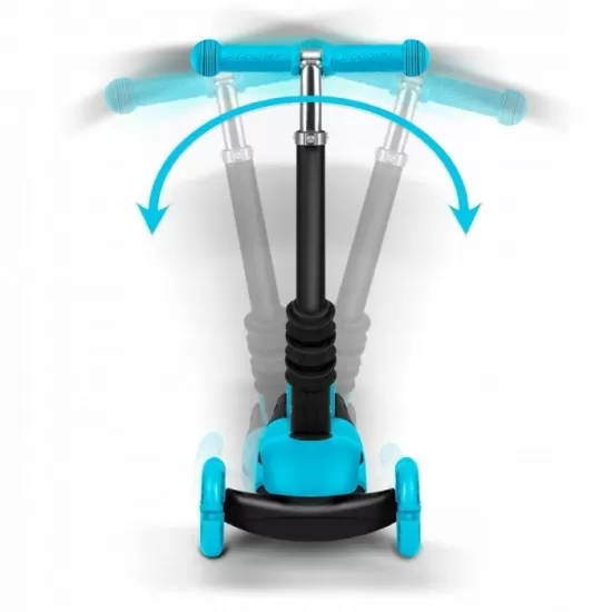 Trotineta 3 in 1 cu roti cu LED Ricokids Buggy 765302 - Albastru Trotineta 3 in 1 cu roti cu LED Ricokids Buggy 765302 - Albastru