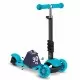 Trotineta 3 in 1 cu roti cu LED Ricokids Buggy 765302 - Albastru Trotineta 3 in 1 cu roti cu LED Ricokids Buggy 765302 - Albastru