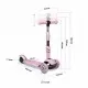 Trotineta 3 in 1 cu roti cu LED Ricokids Cubi 765501 - Roz Trotineta 3 in 1 cu roti cu LED Ricokids Cubi 765501 - Roz