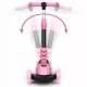 Trotineta 3 in 1 cu roti cu LED Ricokids Todi 765400 - Roz