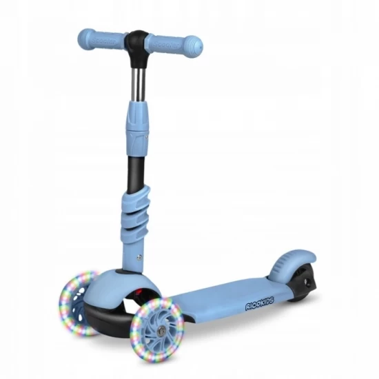 Trotineta 3 in 1 cu roti cu LED Ricokids Todi 765401 - Albastru Trotineta 3 in 1 cu roti cu LED Ricokids Todi 765401 - Albastru