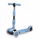Trotineta 3 in 1 cu roti cu LED Ricokids Todi 765401 - Albastru Trotineta 3 in 1 cu roti cu LED Ricokids Todi 765401 - Albastru
