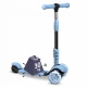 Trotineta 3 in 1 cu roti cu LED Ricokids Todi 765401 - Albastru Trotineta 3 in 1 cu roti cu LED Ricokids Todi 765401 - Albastru