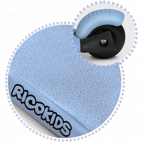 Trotineta 3 in 1 cu roti cu LED Ricokids Todi 765401 - Albastru Trotineta 3 in 1 cu roti cu LED Ricokids Todi 765401 - Albastru