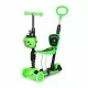 Trotineta 5 in 1 cu sezut si 3 roti cu LED Ecotoys YM-SW-6 - Verde Trotineta 5 in 1 cu sezut si 3 roti cu LED Ecotoys YM-SW-6 - Verde