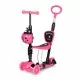 Trotineta 5 in 1 cu sezut si 3 roti cu LED Ecotoys YM-SW-6 - Roz Trotineta 5 in 1 cu sezut si 3 roti cu LED Ecotoys YM-SW-6 - Roz