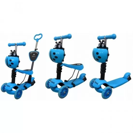 Trotineta 5 in 1 R-Sport H3 - Albastru Trotineta 5 in 1 R-Sport H3 - Albastru