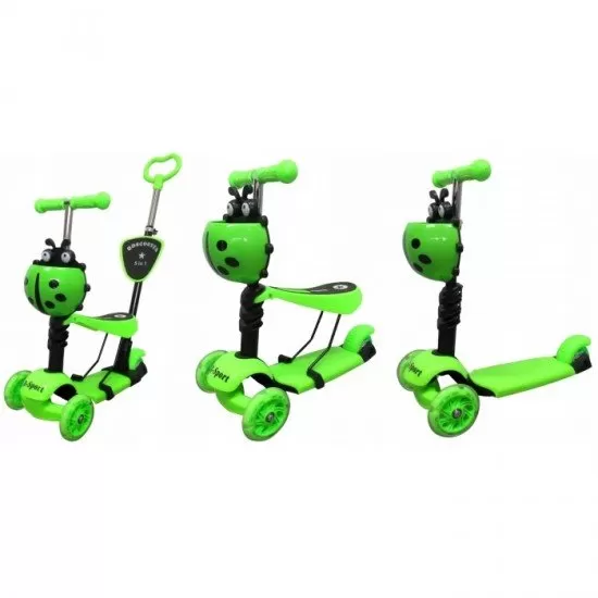 Trotineta 5 in 1 R-Sport H3 - Verde Trotineta 5 in 1 R-Sport H3 - Verde