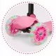 Trotineta cu roti cu LED Ricokids Loco 765102 - Roz Trotineta cu roti cu LED Ricokids Loco 765102 - Roz