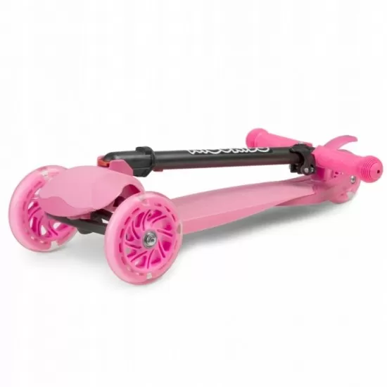 Trotineta cu roti cu LED Ricokids Loco 765102 - Roz Trotineta cu roti cu LED Ricokids Loco 765102 - Roz