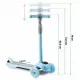 Trotineta cu roti cu LED Ricokids Piko 765003 - Albastru Trotineta cu roti cu LED Ricokids Piko 765003 - Albastru