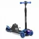 Trotineta cu roti cu LED Ricokids Piko 765012 - Negru - Albastru Trotineta cu roti cu LED Ricokids Piko 765012 - Negru - Albastru